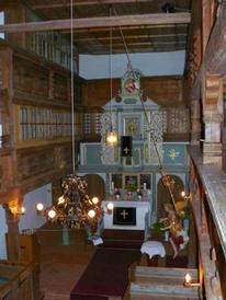 Kirche Sparnberg, Blick zum Altar